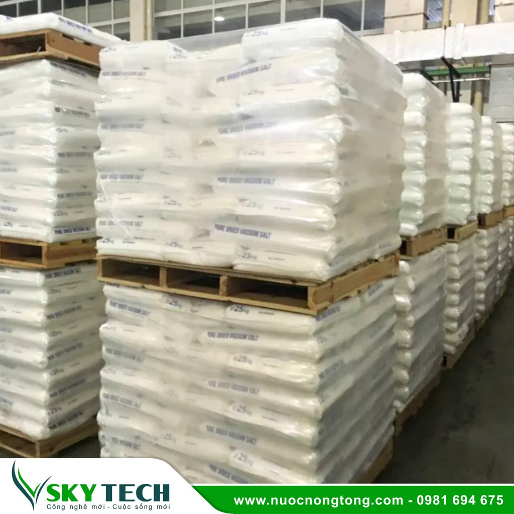 Vat lieu loc nuoc SKY Tech 0025 (2) Hạt Cation Bestwater C100E: Làm mềm nước hiệu quả