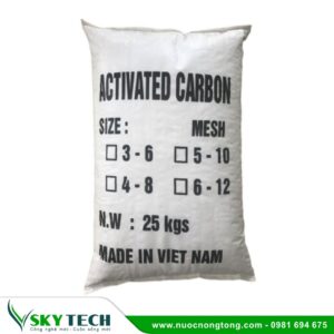 Than hoạt tính dạng hạt, viên nén [bao 25kg]