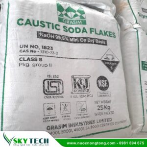 Hóa chất NaOH (xút) Ấn độ 99% xử lý nước hiệu quả