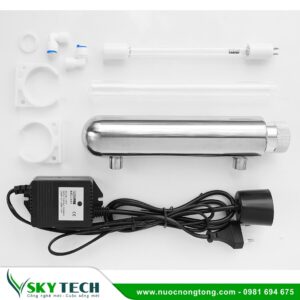 Bộ đèn UV diệt khuẩn nước (STERILIZER) SST-6W lưu lượng 0,5GPM