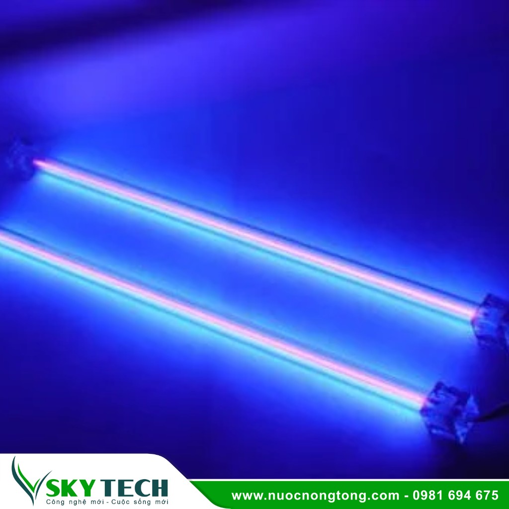 Vat tu phu kien loc nuoc SKY Tech 017 (2) Bộ đèn UV diệt khuẩn nước SS 110W lưu lượng 5,5m3/h