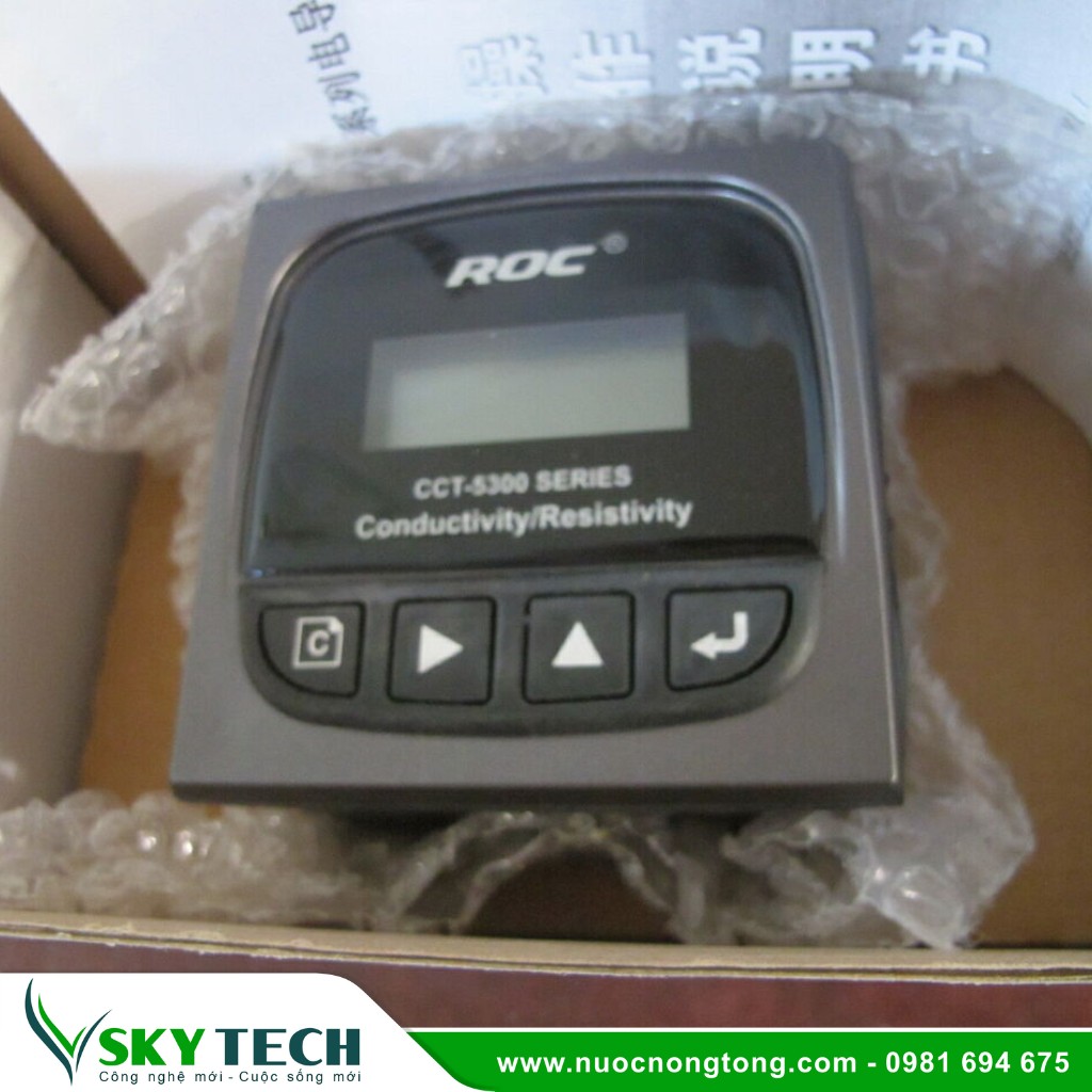 Vat tu phu kien loc nuoc SKY Tech 029 (2) Thiết bị đo độ dẫn điện, điện trở TDS CCT-5300E series