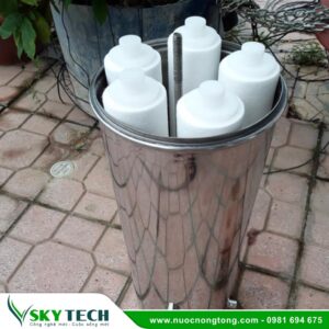 Phin lọc nước 5 lõi 20 inch: Công suất 5m3/giờ