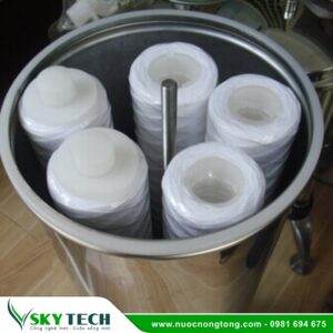 Phin lọc nước 5 lõi 20 inch: Công suất 5m3/giờ