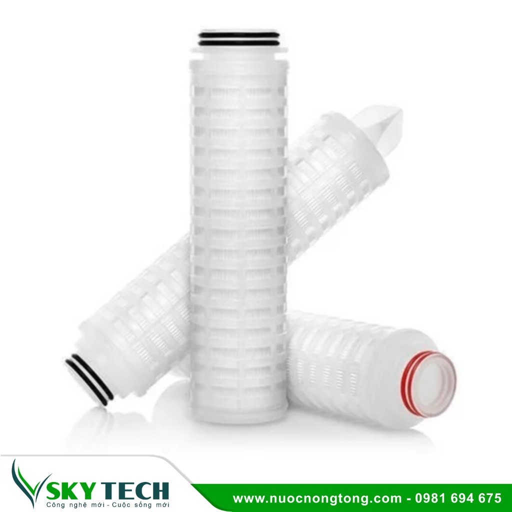 Lõi lọc nước Xác khuẩn 0,2 µm 30″ 0.2micron bọc nhựa
