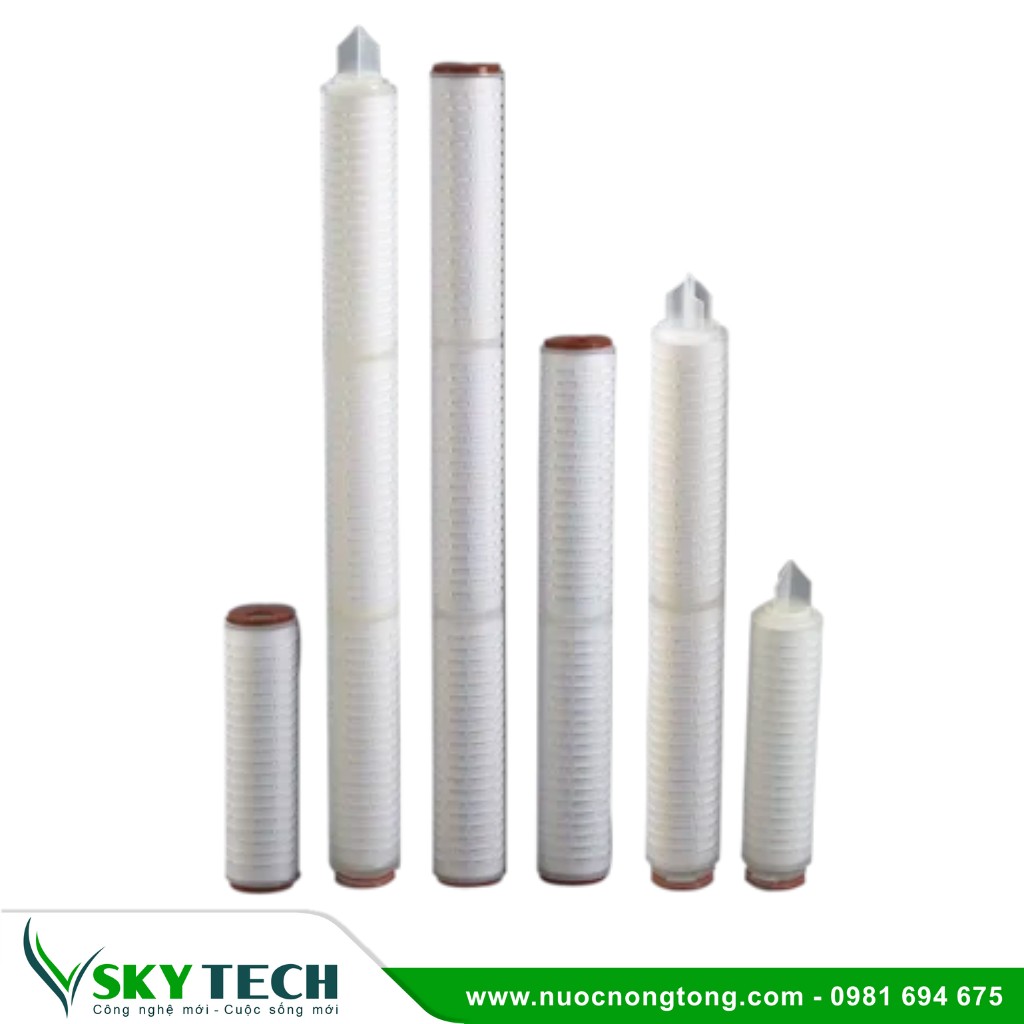 Vat tu phu kien loc nuoc SKY Tech 045 (2) Lõi lọc nước PP 0.2micro 30 inch DOE (Silicone gaskets)