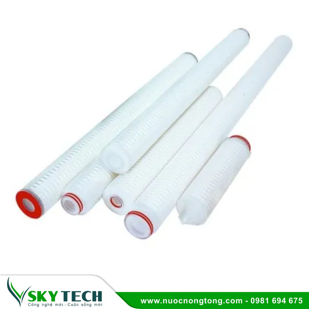 Vat tu phu kien loc nuoc SKY Tech 045 (3) Lõi lọc nước PP 0.2micro 30 inch DOE (Silicone gaskets)