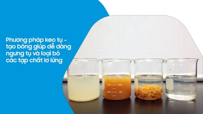 Chất keo tụ là gì? Ứng dụng & ưu điểm trong xử lý nước