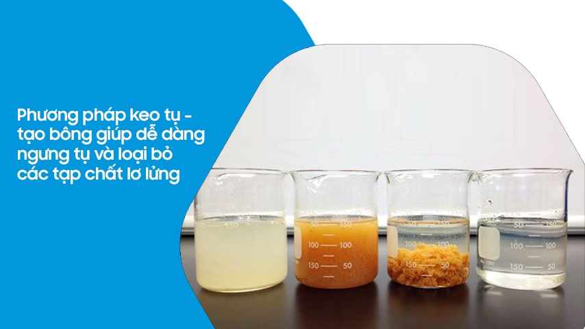 Chất keo tụ là gì? Ứng dụng & ưu điểm trong xử lý nước