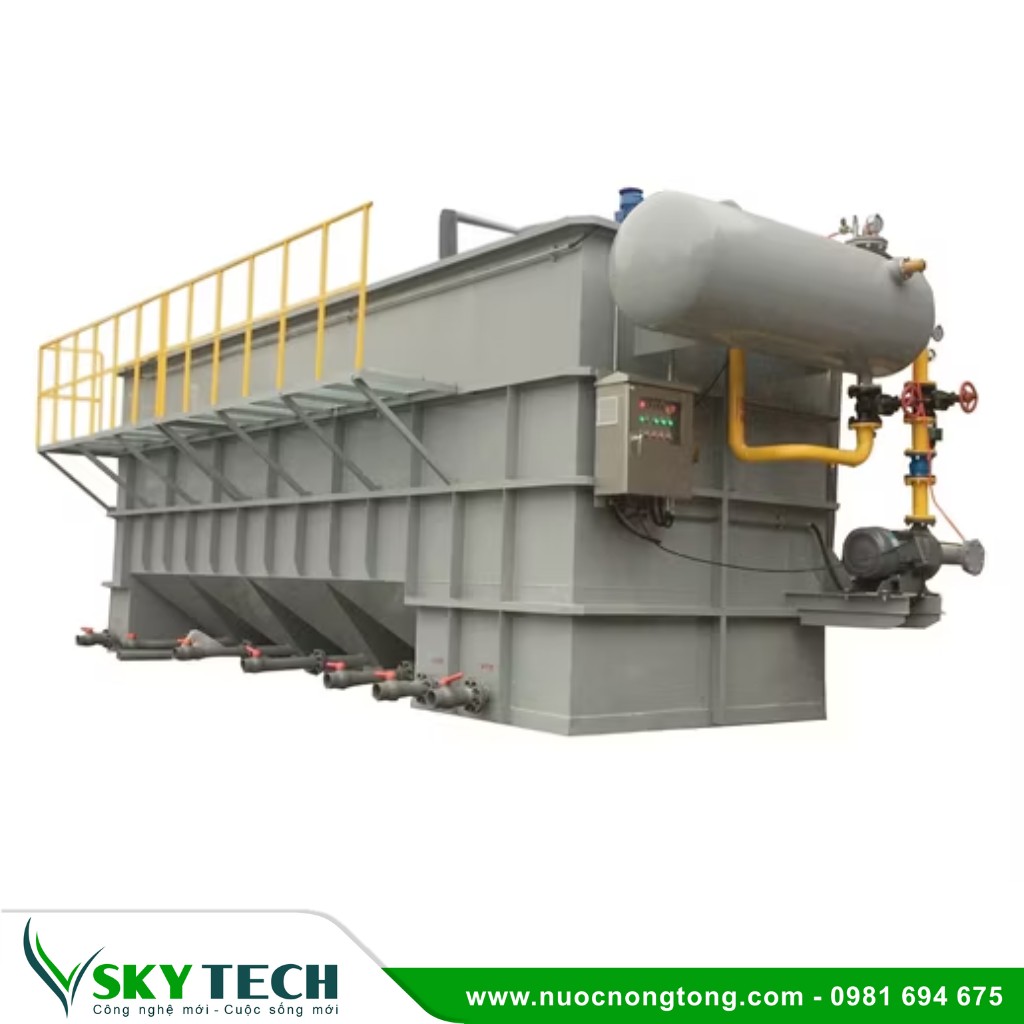Hệ thống DAF xử lý nước thải hiệu quả cao 50m³/giờ