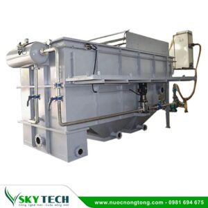 Hệ thống DAF xử lý nước thải hiệu quả cao 50m³/giờ
