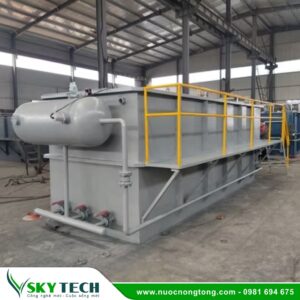Hệ thống DAF xử lý triệt để nước thải sinh hoạt hiệu quả