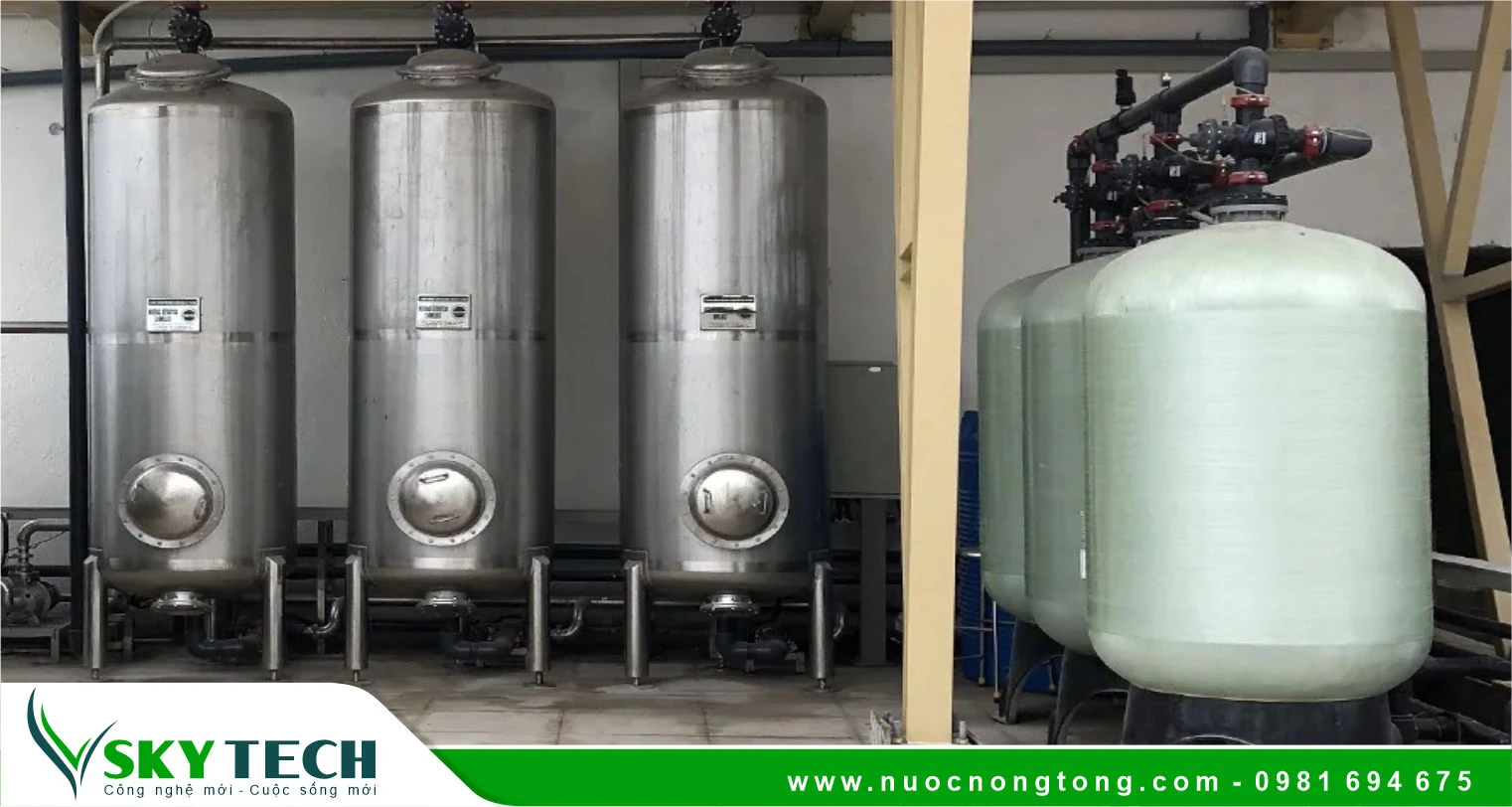Giải pháp lọc nước tổng sinh hoạt cho Nhà máy Dệt nhuộm