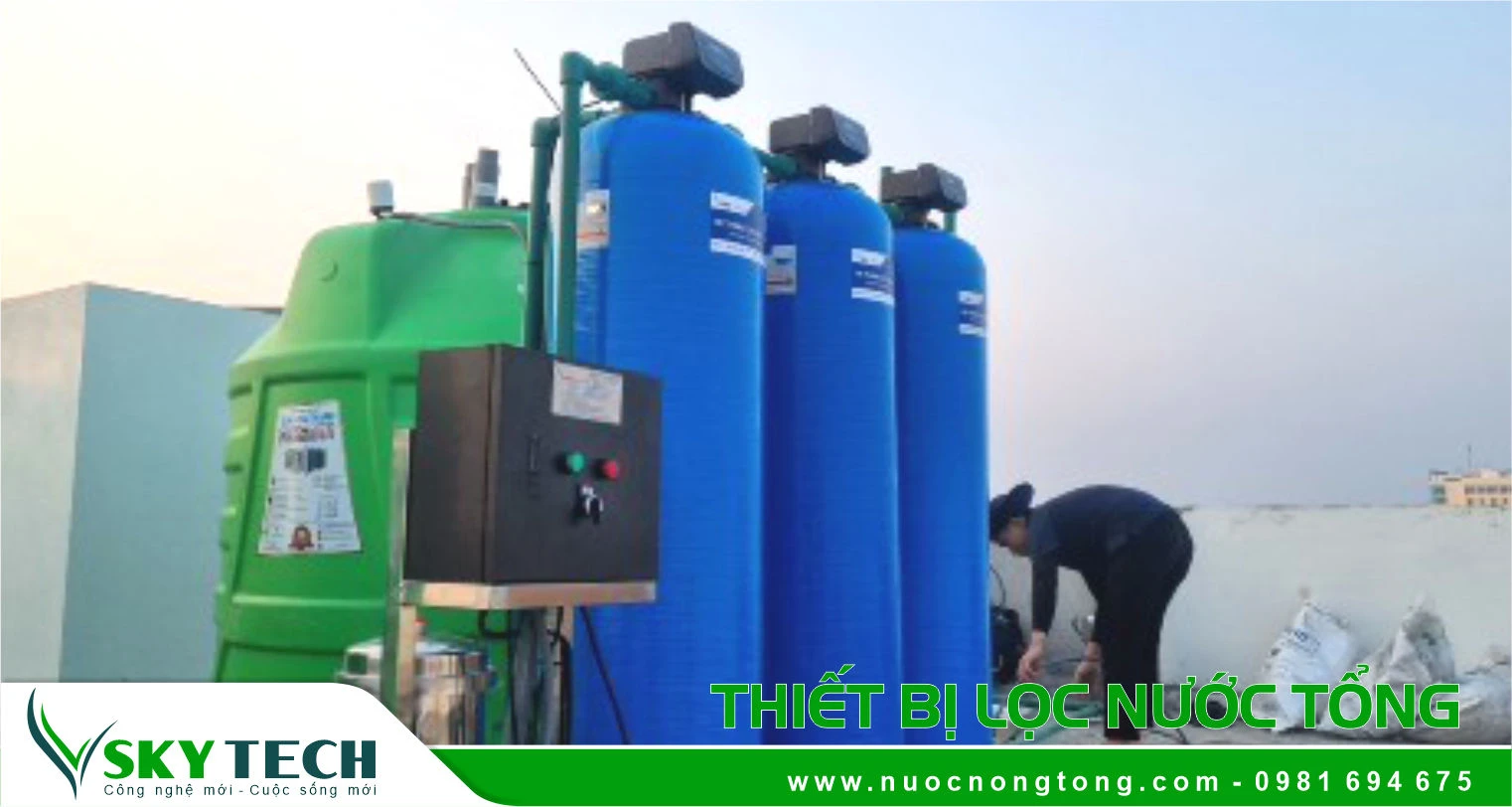 Giải pháp lọc nước tổng sinh hoạt cho Nhà nghỉ