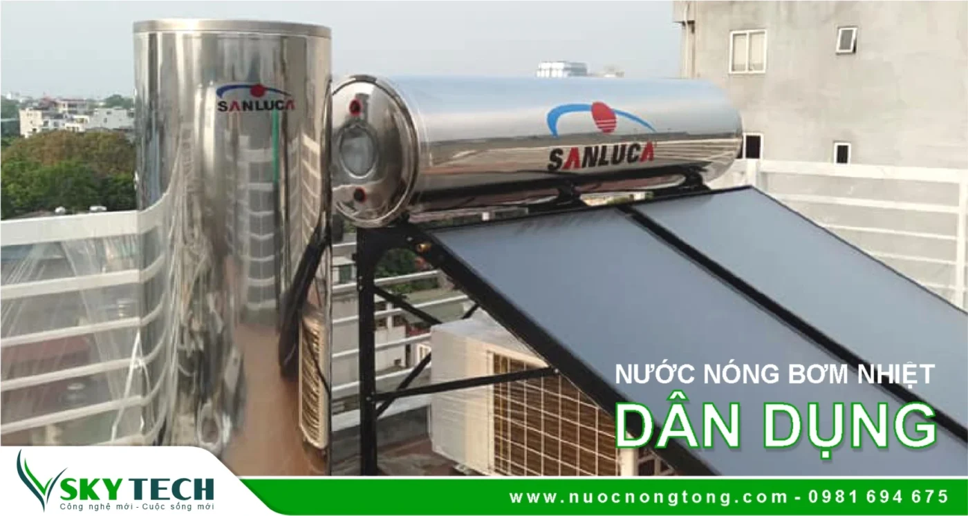 Máy nước nóng tổng Heatpump: Có phải là giải pháp tốt nhất?