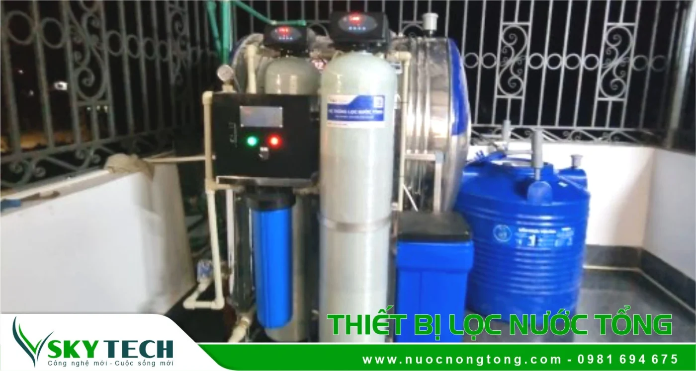 Phương pháp xử lý nước giếng khoan đơn giản hiệu quả cao