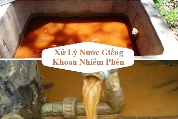 Giải pháp hiệu quả xử lý nước giếng khoan nhiễm Phèn sắt