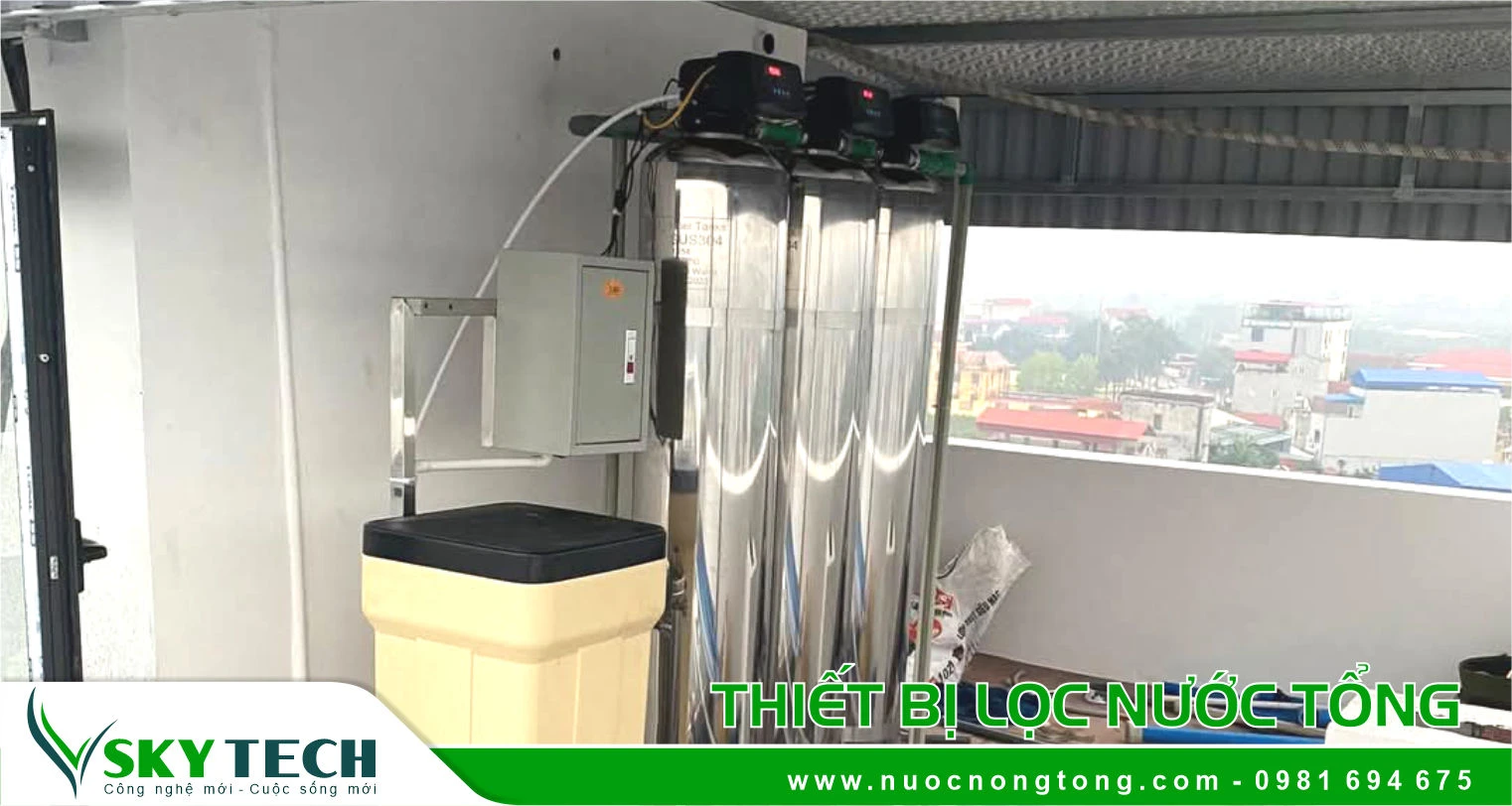 Báo giá thiết bị lọc nước tổng cho Biệt thự, Liền kề cao cấp