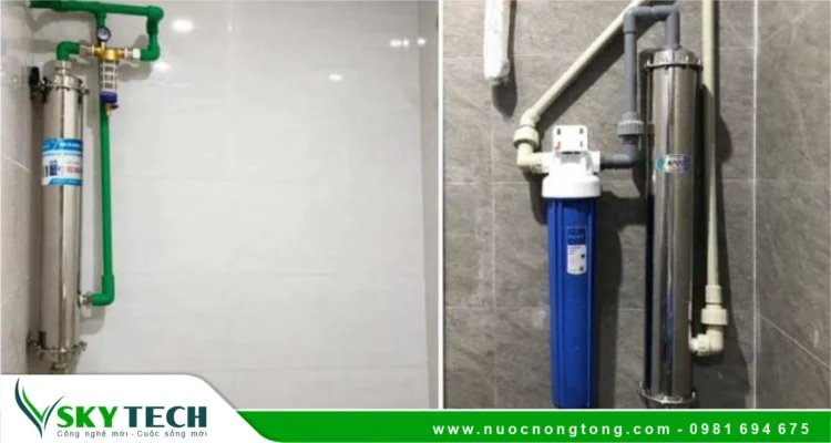 Thiết bị lọc nước tổng cho Căn hộ chung cư có đặc điểm gì?