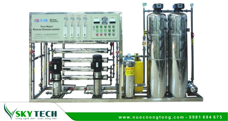 Có nên sử dụng Máy lọc nước Công nghiệp để uống trực tiếp không?