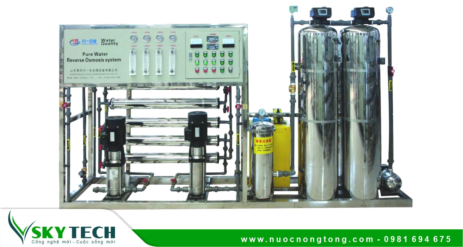 Có nên sử dụng Máy lọc nước Công nghiệp để uống trực tiếp không?