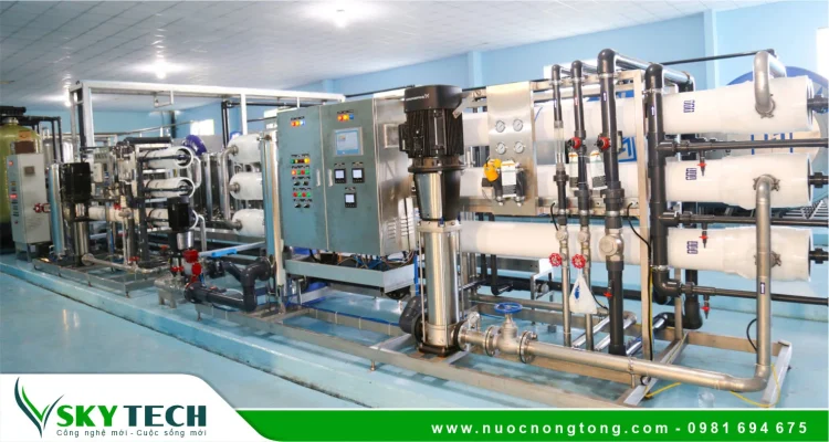 Báo giá Hệ thống lọc nước công nghiệp RO cho Nhà máy, Nhà xưởng